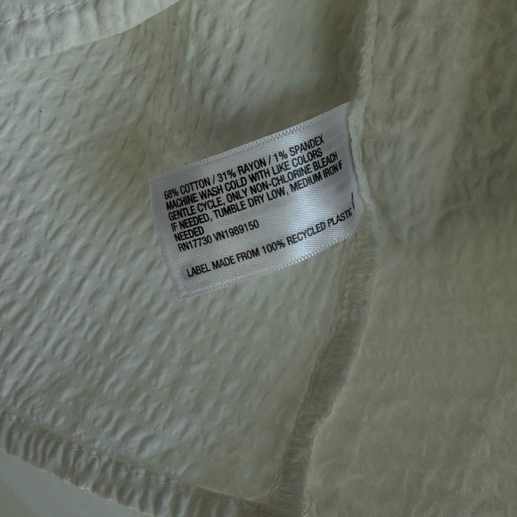 a new day White Puff Sleeve Mini Dress - Picture 5 of 6